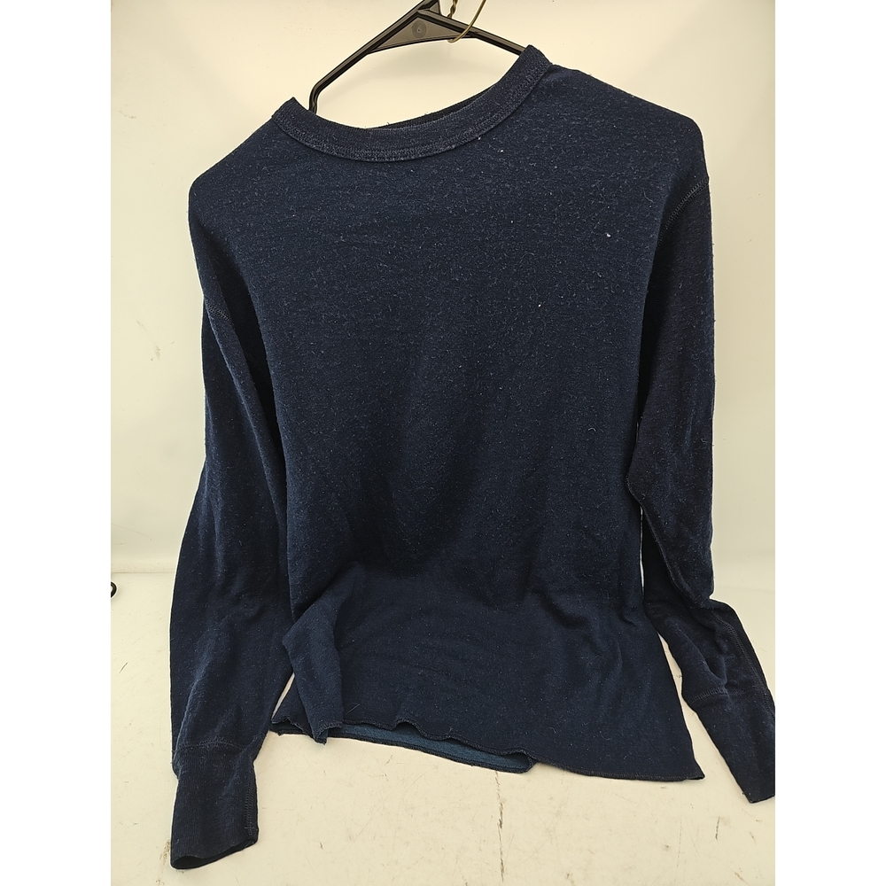 Duofold Men's Tall Large Navy Blue Thermal Shirt